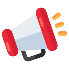 Modern design icon of megaphone