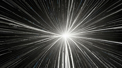 Obraz premium Black and White Lines Background, Minimalist and Striking Design for Various Creative Projects and Visual Concepts