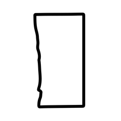 Nouakchott vector map