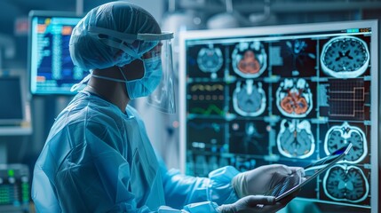Fototapeta premium Accurate metadata in healthcare imagery is paramount for efficient diagnosis and patient outcomes.