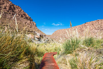 View of Termas de Puritama (`Puritama Spa) - Atacama, Chile