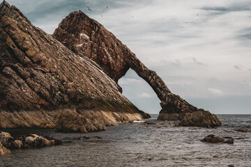 Scottland landsacpes - Bow Fiddle Rock