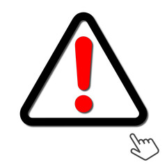 Logo panneau danger.