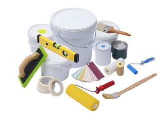 Professional painting and decoration equipment © stokkete