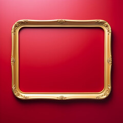 Photo Frame design, Vintage and antique picture frame, Photo frame album mockup, photo frame on wall