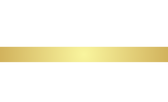 Gold banner bar ribbon isolated on transparent background. Shiny blank decor element template for congratulation text, Luxury design elements. Decoration for holiday