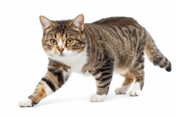Obraz premium American wirehair cat breed