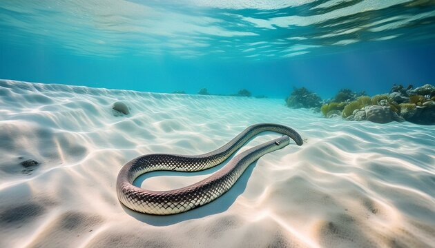 coral reef in the ocean