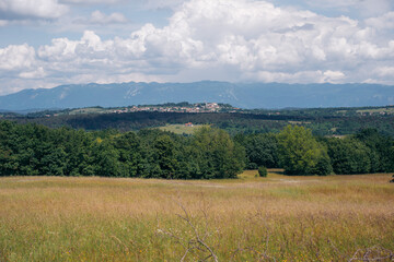 landscape in the mountains