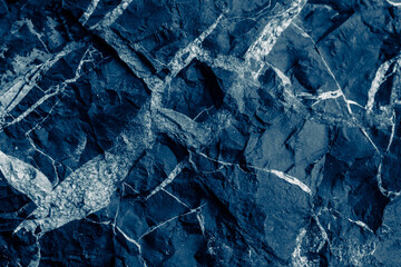 blue background of stones, mining origin