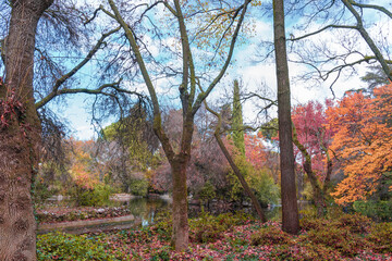 photography of the capriccio park in madrid