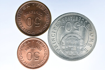 Sao Tome e Principe Old Set Coins
