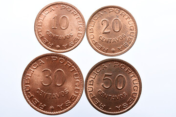 Timor Set Bronze Coins