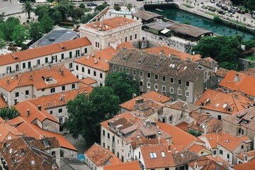 Old town Kotor in Montenegro 