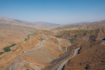 truck in the mountains, Morroco