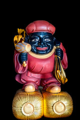 Colorful Daikokuten Japanese God Kiyomizu Buddhist Temple Kyoto Japan