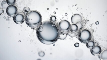Suspended Droplets: A Dance of Light and Water