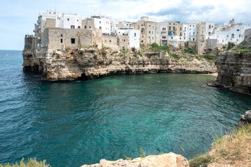 Fototapeta premium The Old town of Polignano a Mare, Apulia Region, Italy