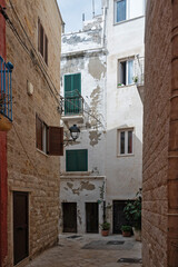 The Old town of Polignano a Mare, Apulia Region, Italy