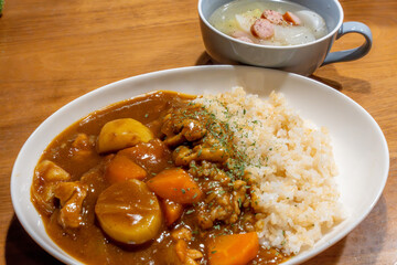 おいしそうなカレーライス