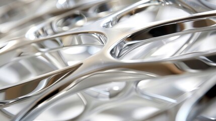 From a distance the polished aluminum frames may appear simple and unassuming but upon closer look the intricacies and shine of the surface reveal a luxurious and refined quality