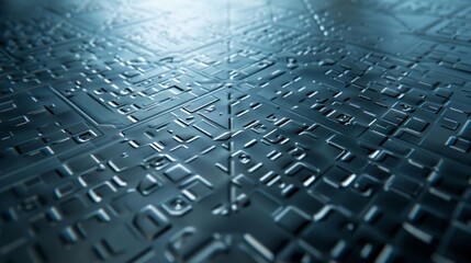 Geometric Paneling The surface of the drone is adorned with geometric patterns and paneling adding a futuristic touch to its appearance