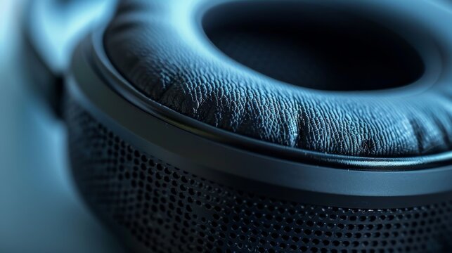 The edges of the headset are covered in a rubberized material with a textured pattern of thin grooves for added durability and grip