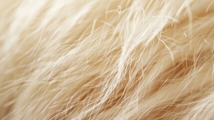 Fine and delicate This closeup texture image showcases the delicate and fine quality of angora wool with individual hairs ly visible to the d eye