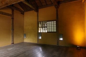 熊本城の監物櫓の内部