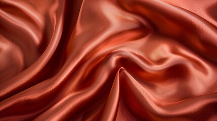 Obraz premium Luxurious Luster With its satiny sheen a closeup of silk charmeuse captures the opulent shine and radiant glow that make it a popular choice for highend garments