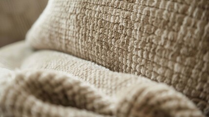 The tightly woven threads of this velveteen create a dense and soft texture that is both comforting and elegant
