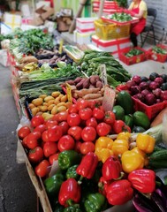 marché de rue a hong kong