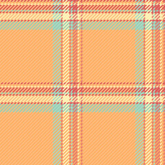 Tartan pattern check of seamless plaid texture with a textile vector background fabric.