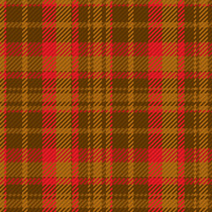 Seamless pattern of scottish tartan plaid. Repeatable background with check fabric texture. Vector backdrop striped textile print.