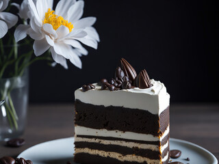 Guinness chocolate cake with buttercream