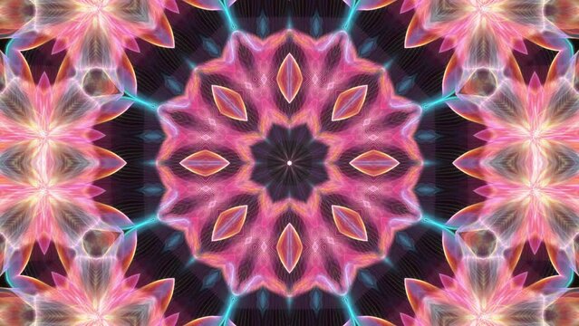 A Lotus Flower of infinite Life abstract background