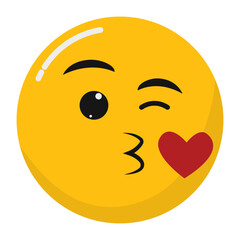 Collection of Cute Emoticons. Emoticon. Smileys Vector Set.