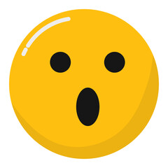 Fototapeta premium Collection of Cute Emoticons. Emoticon. Smileys Vector Set.