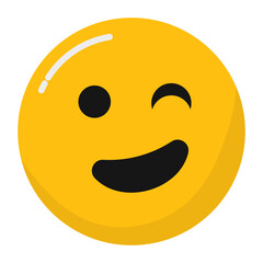 Collection of Cute Emoticons. Emoticon. Smileys Vector Set.