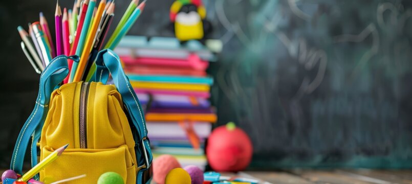 Back to school background