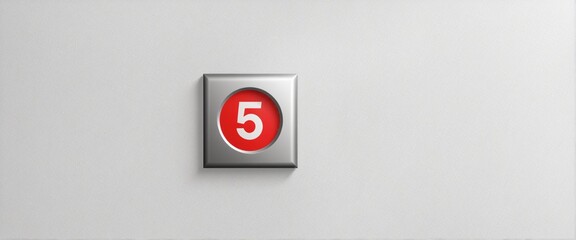 logo icon with number ''5''