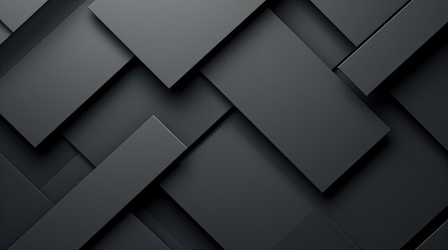 Black Gradient Squares Geometric Bars Monotone Abstract Art Background, Black and White Wall Abstraction, Minimalist Artwork Wallpaper, Modern Design Backdrop Texture