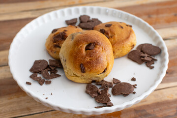delicious chocolate bread