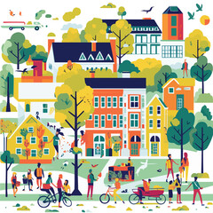 A Safe Community in the city