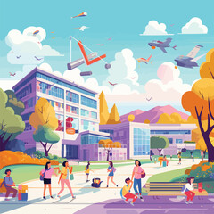 A normal day in the city