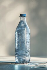 Bottle of fresh water 