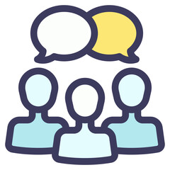 group communication icon