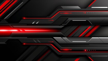 a close up of a red and black background with a black and white stripe