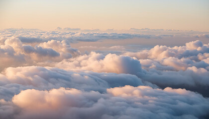 Soft, pastel clouds in neutral hues, evoking serenity and tranquility. Perfect for backgrounds or meditation-themed designs