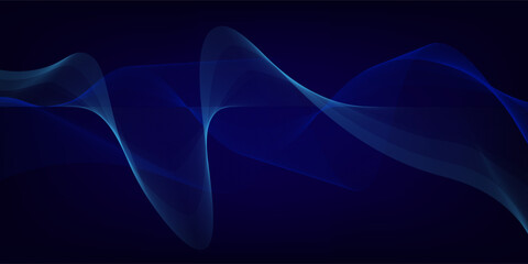 Digital technology background. Dynamic wave of glowing points. Futuristic background for presentation design.